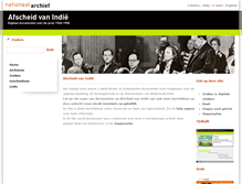 Tablet Screenshot of afscheidvanindie.nl